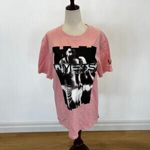 MESSI Men's Graphic T-Shirt Size M In Pink